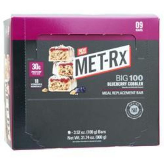 Picture of MET RX BLUEBERRY COBBLER 3.52OZ 9CT