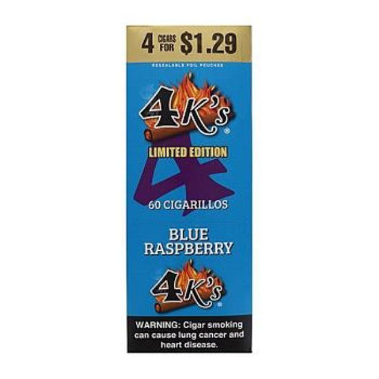 Picture of 4KINGS BLUE RASPBERRY 4 FOR 1.29