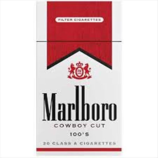Picture of MARLBORO COWBOY CUT RED 100 BOX