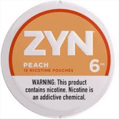 Picture of ZYN PEACH  6MG 5CT