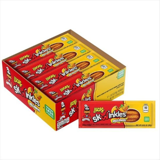 Picture of LUCAS SKWINKLES RELLENOS PINEAPPLE TAMARIND 0.92OZ 12CT