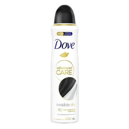 Picture of DOVE BODY SPRAY INVISIBLE DRY 150ML