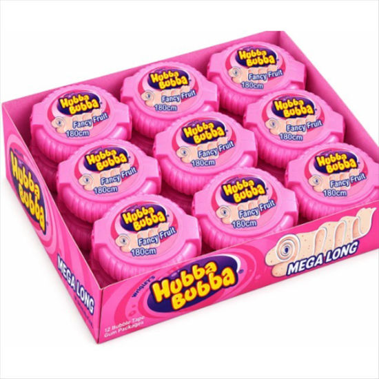 Picture of HUBBA BUBBA MEGA FANCY FRUIT 56G 12CT