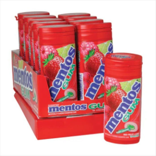 Picture of MENTOS BOTTLE RED FRUIT LIME 50PC 4CT