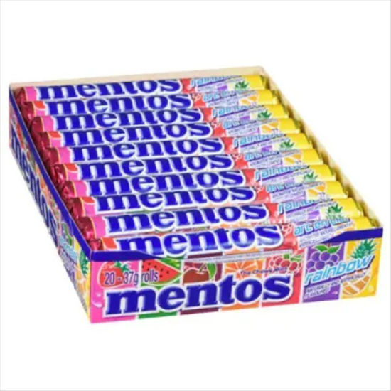 Picture of MENTOS ROLL FRUIT 600G 16CT