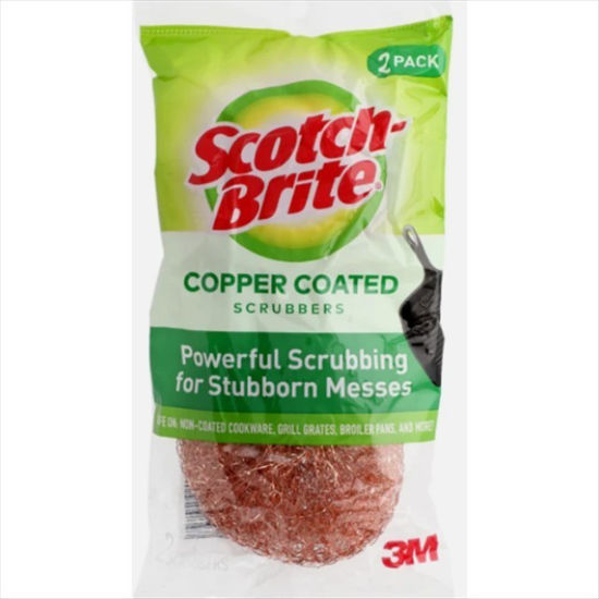 Picture of SCOTCH BRITE COPPER COATED SCRUBBERS 2 PC 4CT