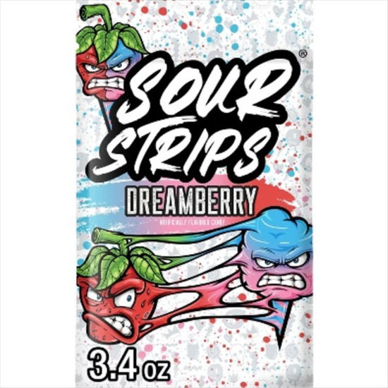 Picture of SOUR STRIPS DREAMBERRY 3.4OZ PEG
