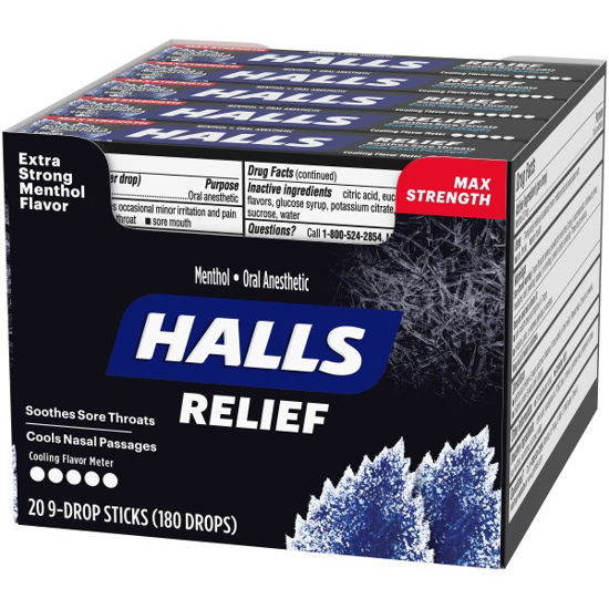 Picture of HALLS EXTRA STRONG MIN T 20CT