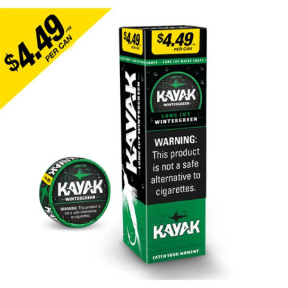 Picture of KAYAK LONG CUT WINTERGREEN 4.49 1.2OZ 10CT