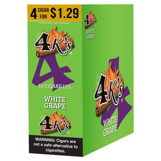 Picture of 4KINGS WHITE GRAPE 4 FOR 1.29