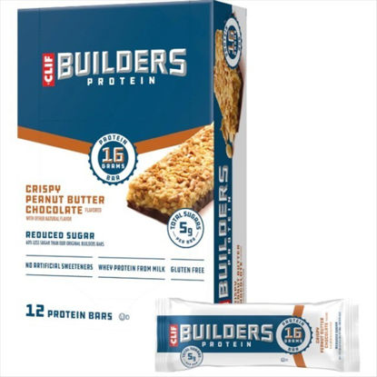Picture of CLIF BUILDERS PEANUT BUTTER CHOCOLATE BAR 1.97OZ 12CT