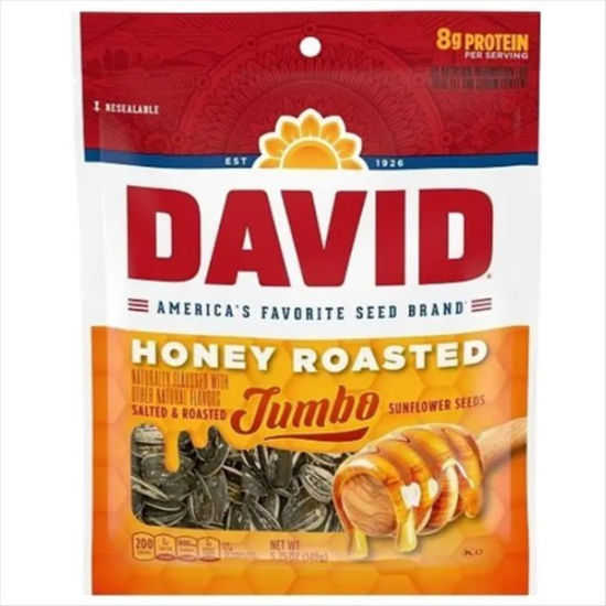 Picture of DAVID SF HONEY ROASTED JUMBO 5.25OZ