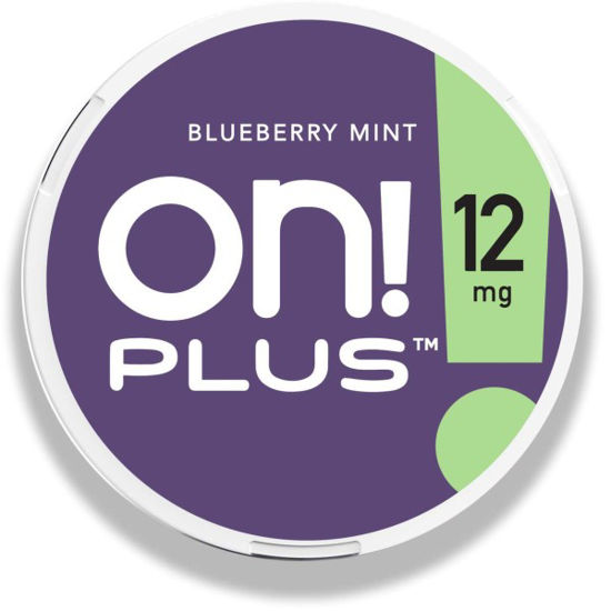 Picture of ON! PLUS BLUEBERRY 12MG 5CT